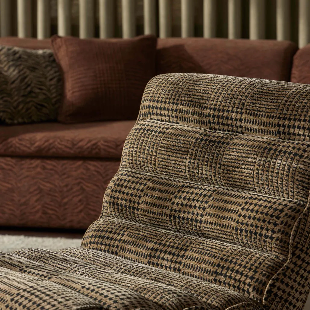 Upholstered chair in Terrain Fabric