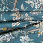 GP & J Baker Hydrangea Bird Teal