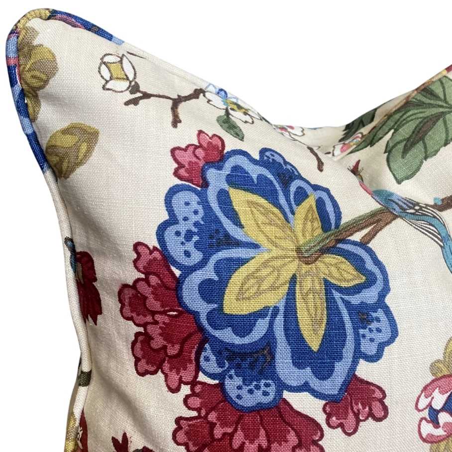 GP & J Baker Persian Pomegranate Pillow image 1