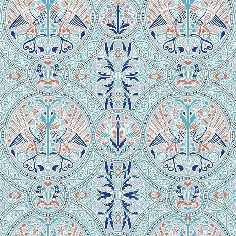 Florence Broadhurst Arabian Birds