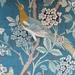 GP & J Baker Hydrangea Bird Teal