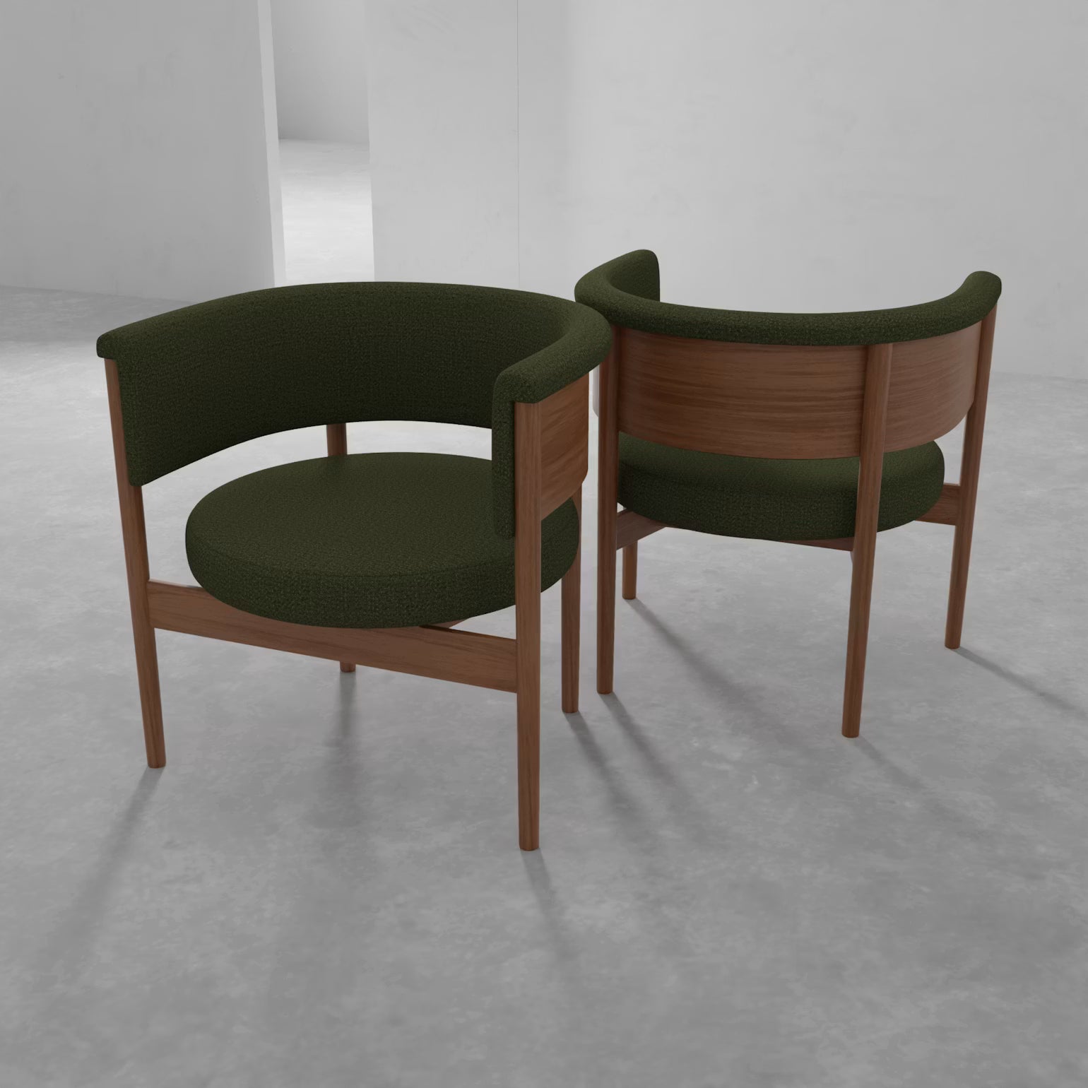 Dinng chairs upholstered  in delray by warwick