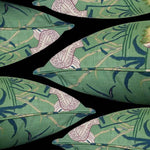 Schumacher Lotus Garden Cushion Jade