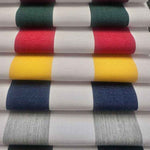 Esplendido Grey White Stripe Outdoor Fabric