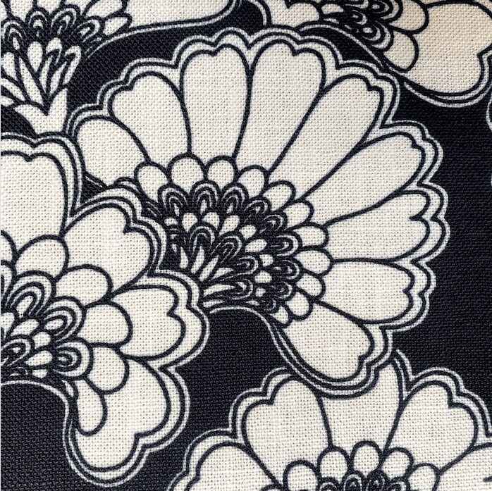 Florence Broadhurst Black and White Japanese Florals