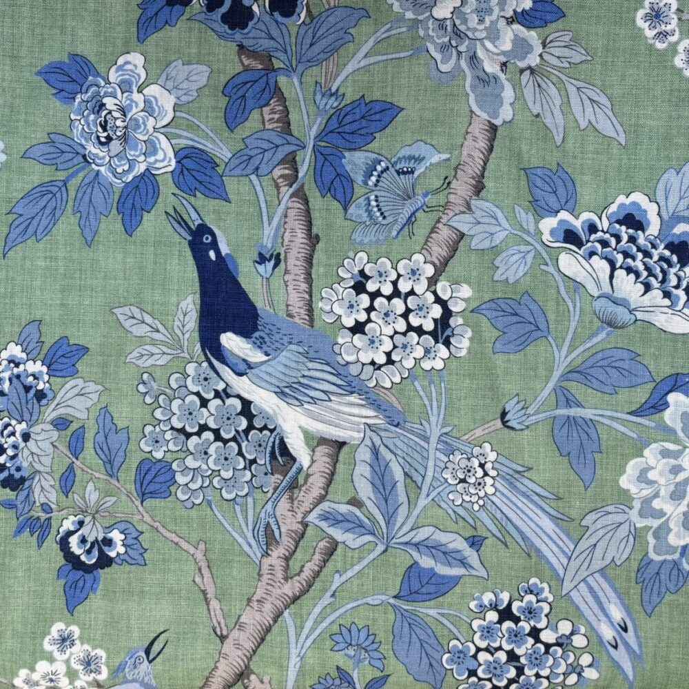 GP & J Baker Hydrangea Bird Emerald