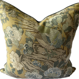 GP & J Baker Rockbird Cushion Ochre