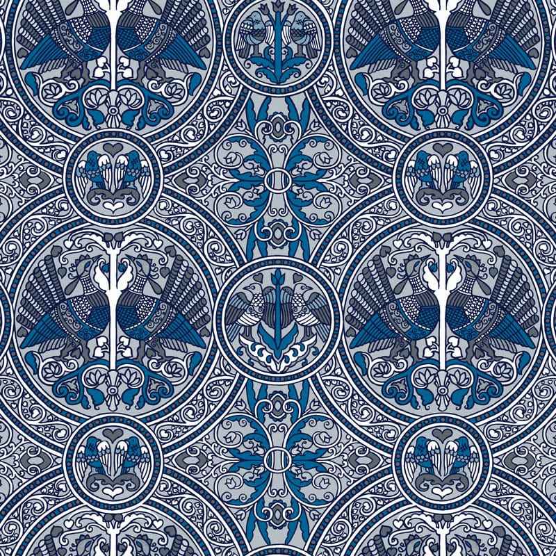 Florence Broadhurst Arabian Birds