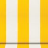 Sunbrella Yellow and White Block Stripe