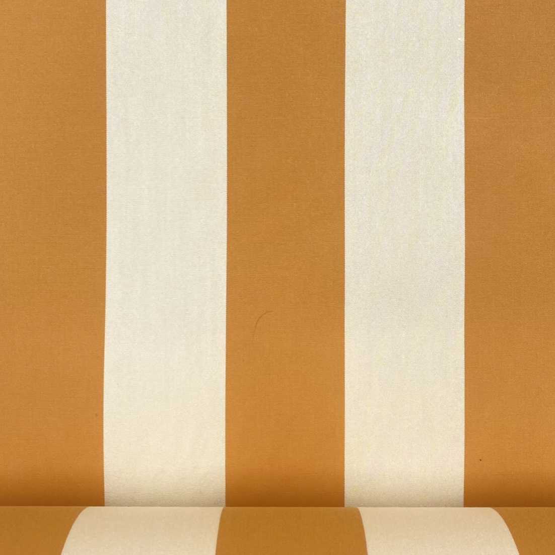 Dickson Mandarin & Cream Stripe