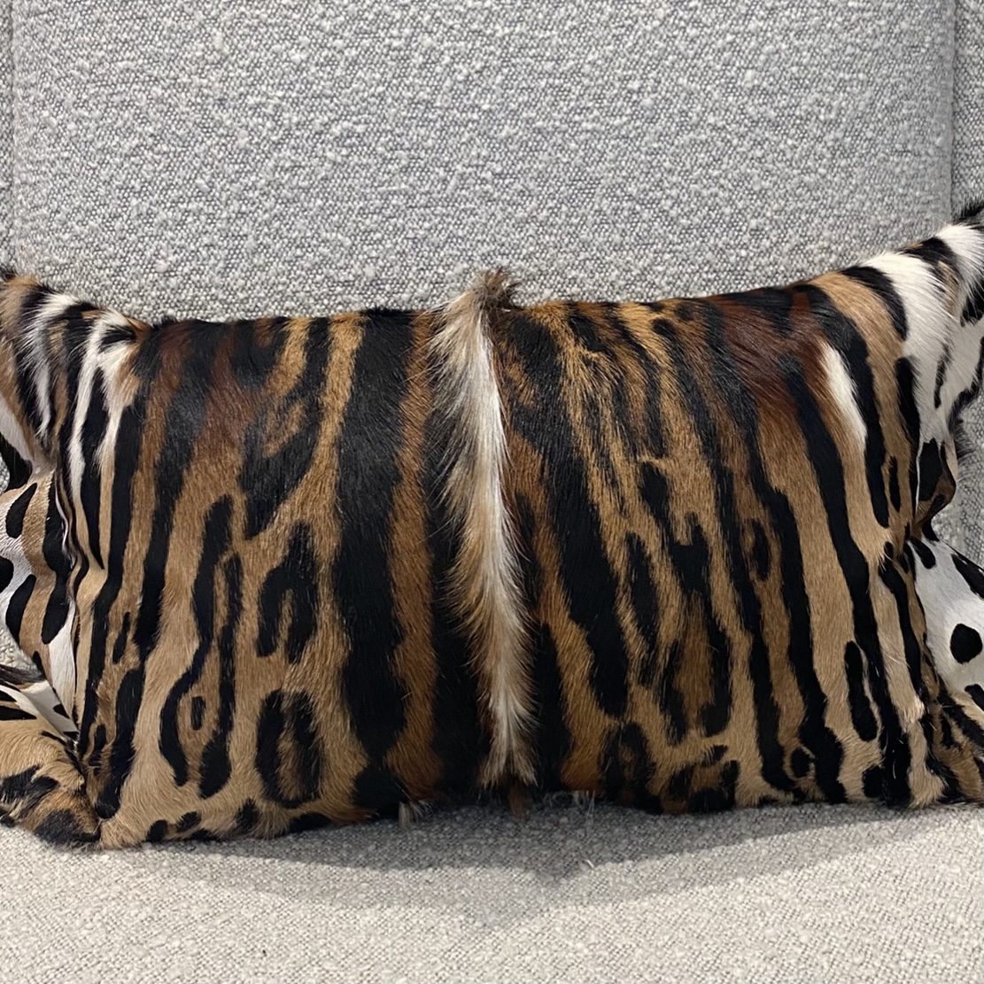 Tiger Skin Cushion