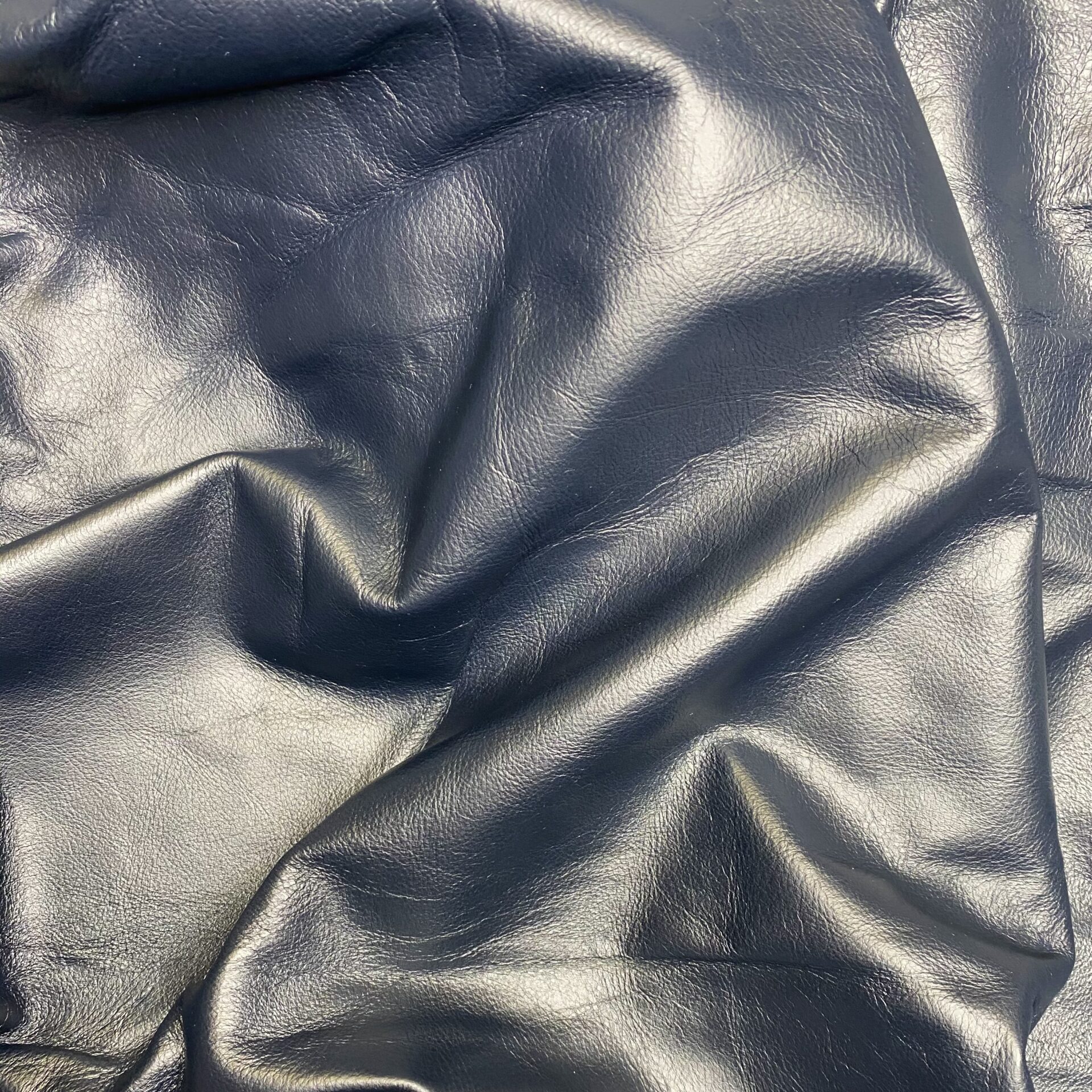 Navy Japanese Leather
