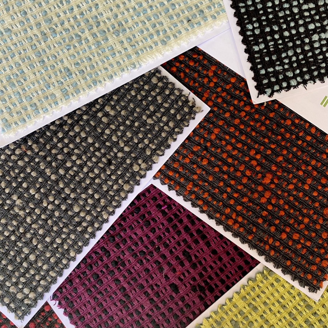 Wollen Upholstery fabric.