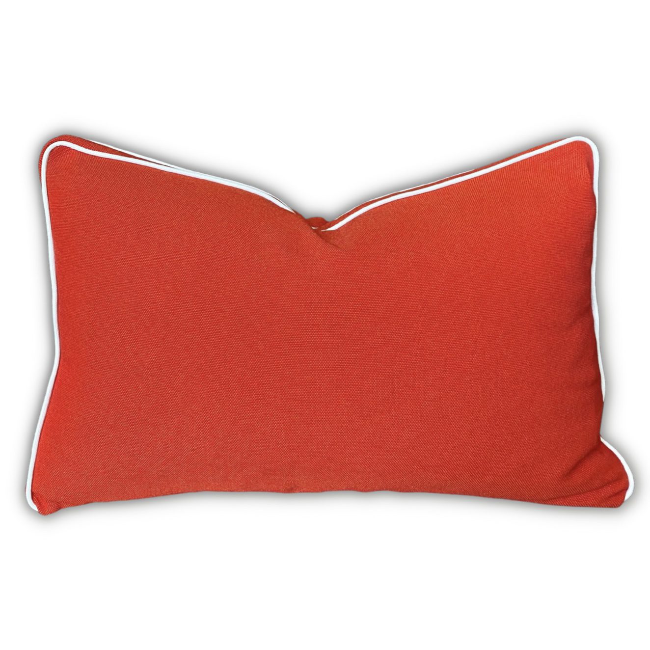 Red Outdoor Cushions.
