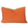 Orange Outdoor Cushion.