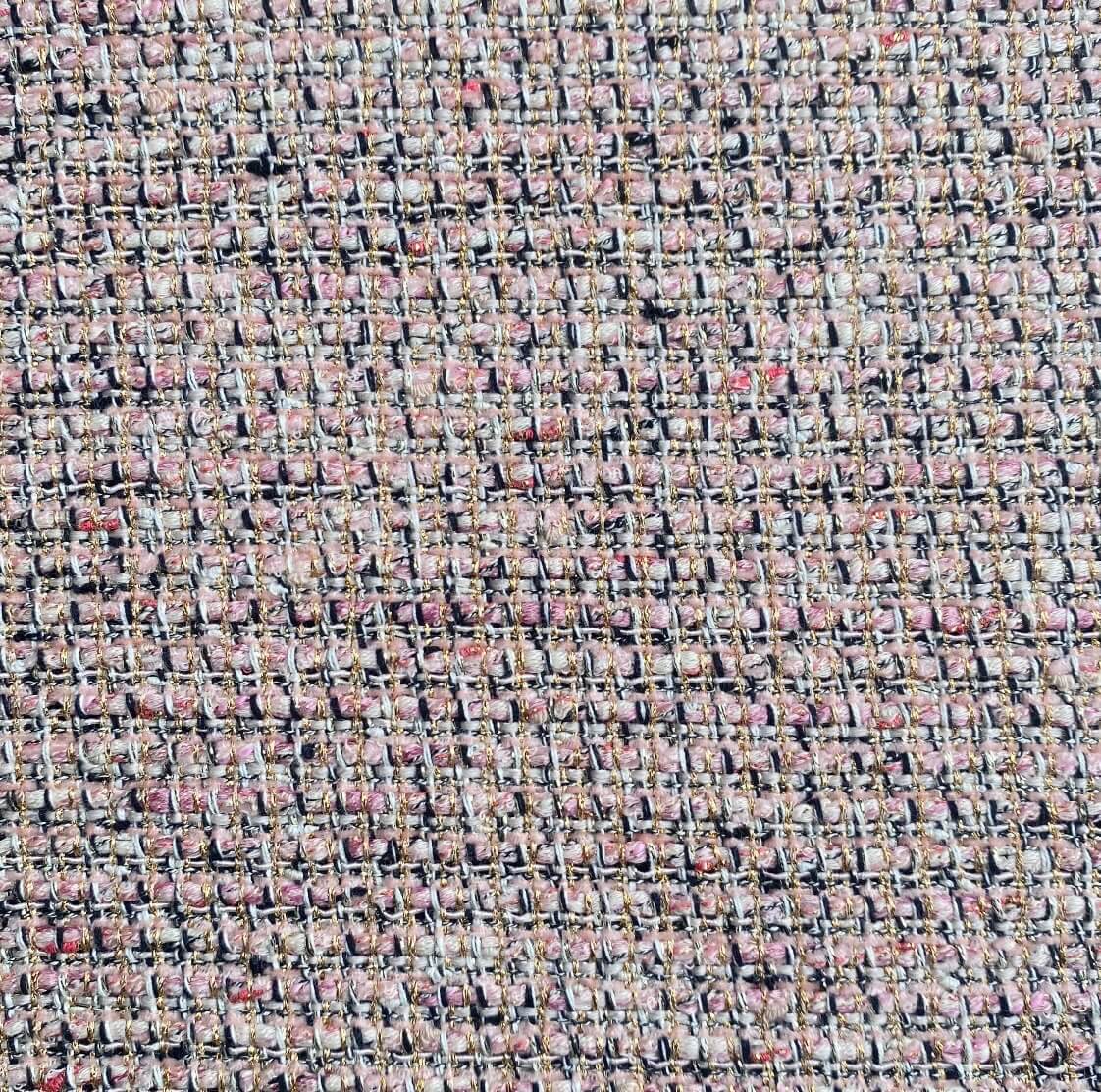 Chanel Boucle Fabric in Pink.