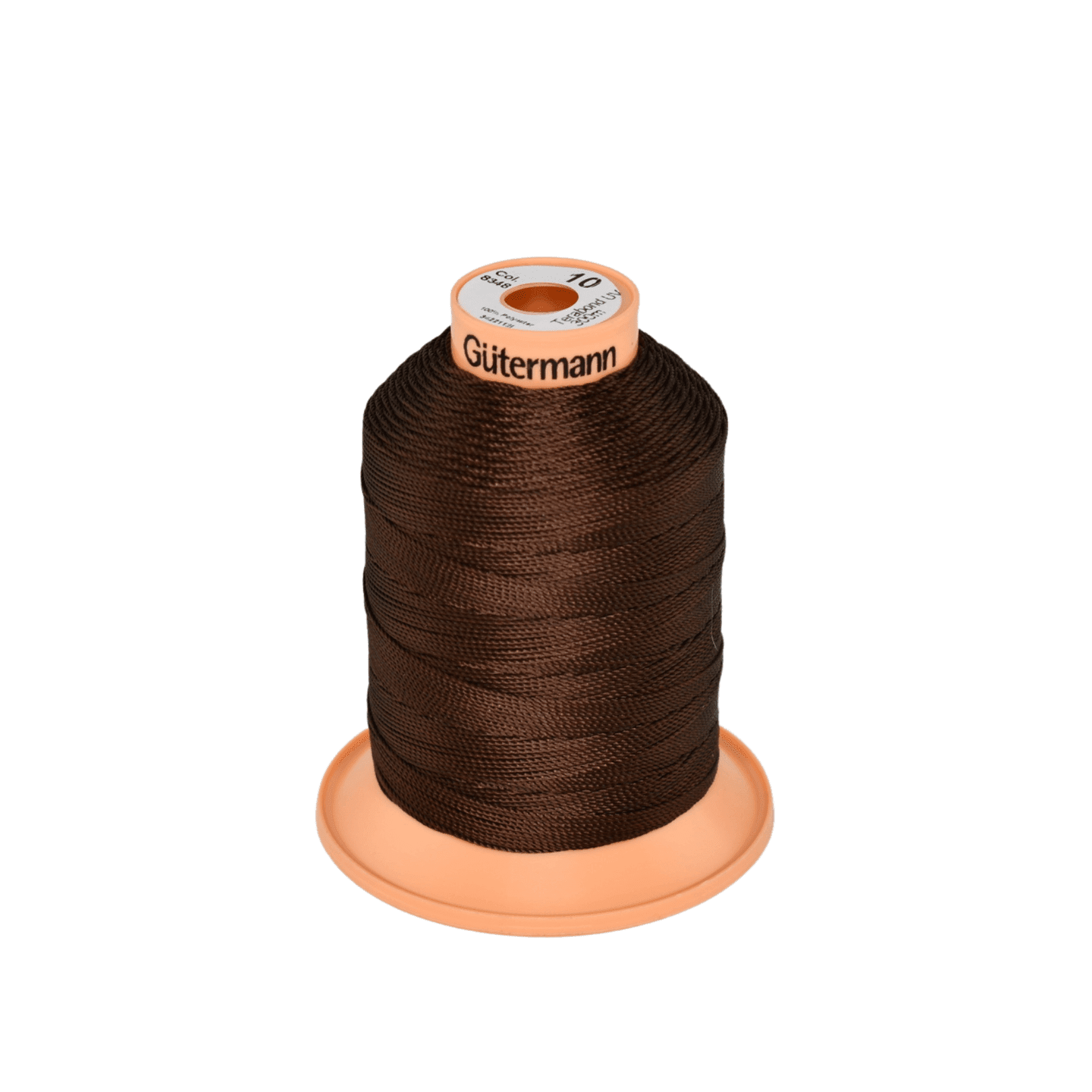 Brown Gutermann Terabond 10 UV stabilised Sewing Thread 300m Grey