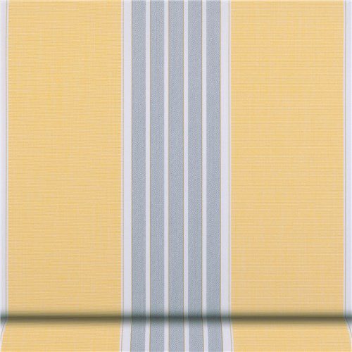 Sunbrella Yellow Tweed Stripe