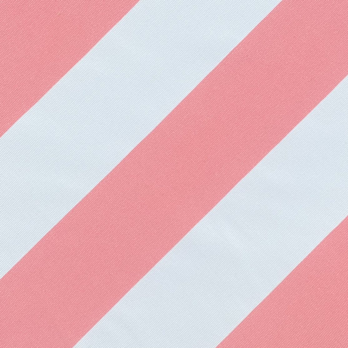 Pink and White Stripe outdoor fabric.
