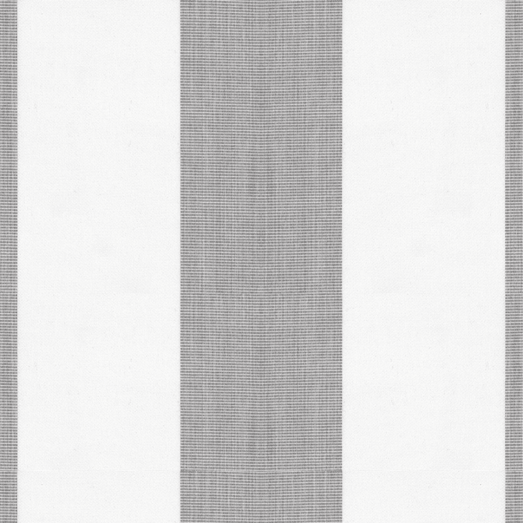 Palma Grey & White Stripe
